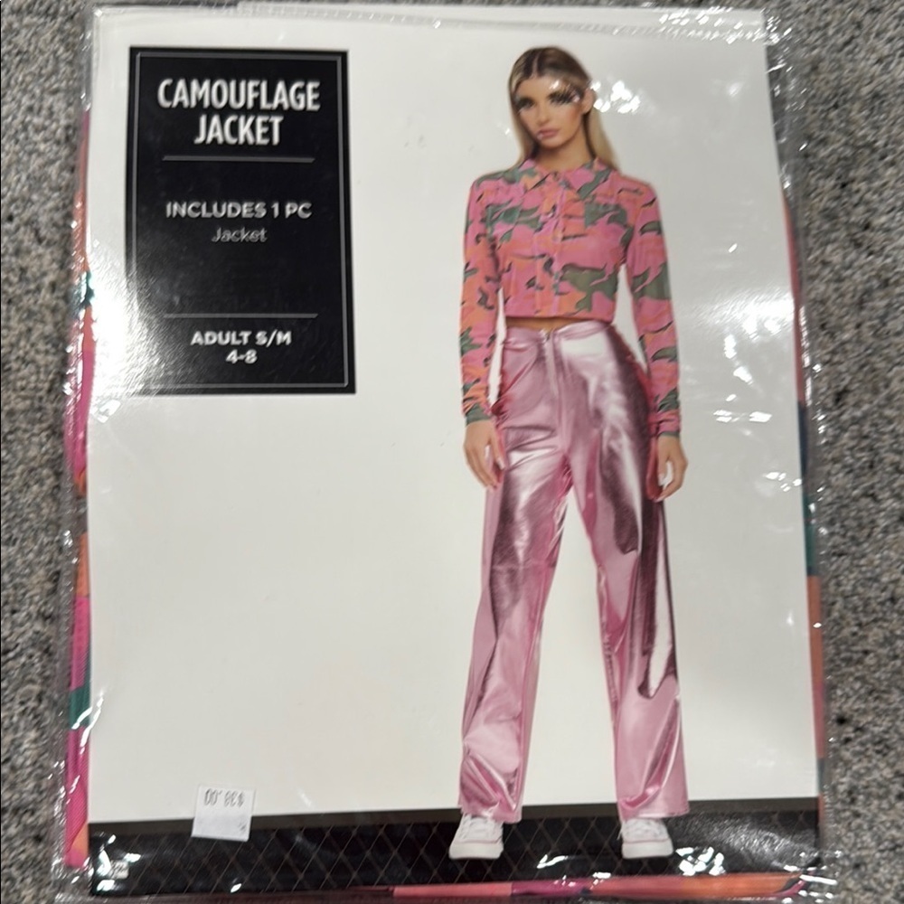 Pink Camouflage Jacket
